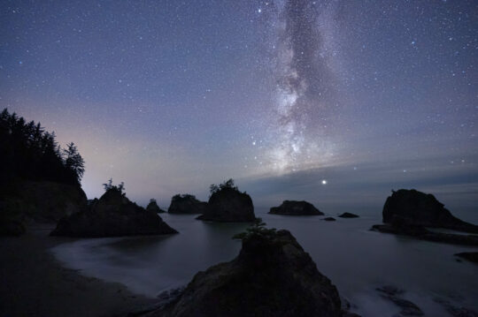 Oregon Coast Milky Way